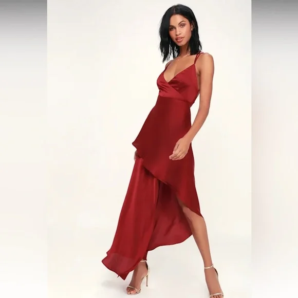 sachin and babi light blue dress Viona Red Maxi Dress - US 4